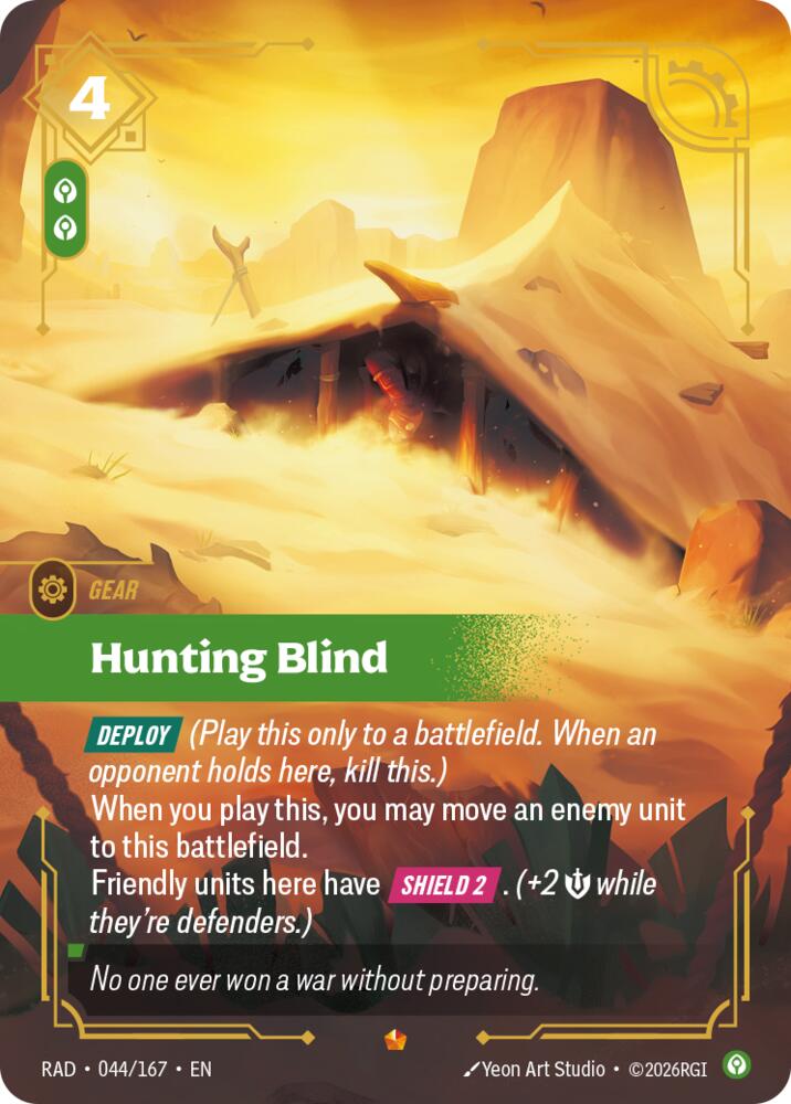 Hunting Blind · RAD 044