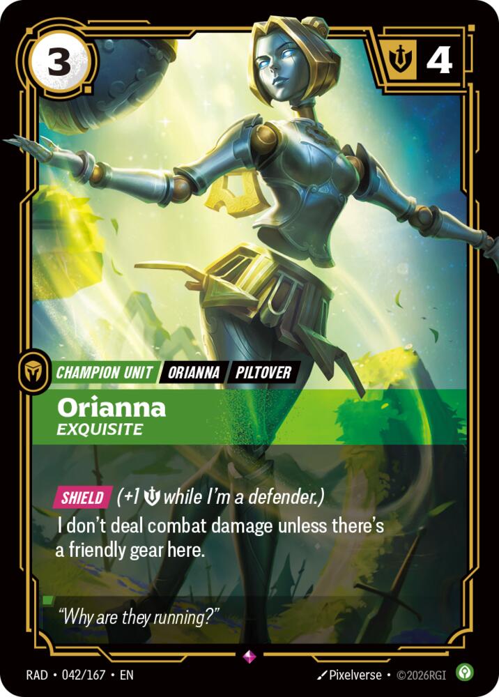 Orianna, Exquisite · RAD 042
