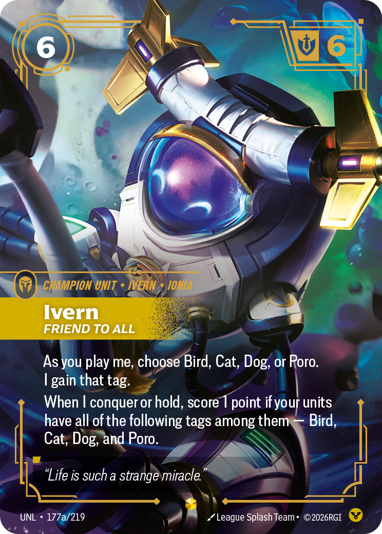 Ivern, Friend to All (Alternate Art) · UNL 177a