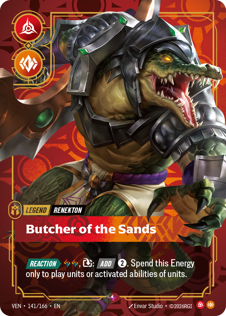 Renekton, Butcher of the Sands · VEN 141