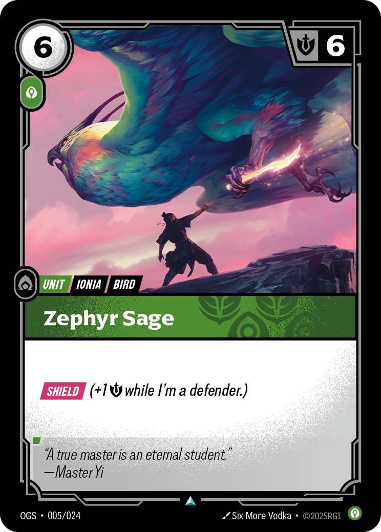 Zephyr Sage · OGS 005