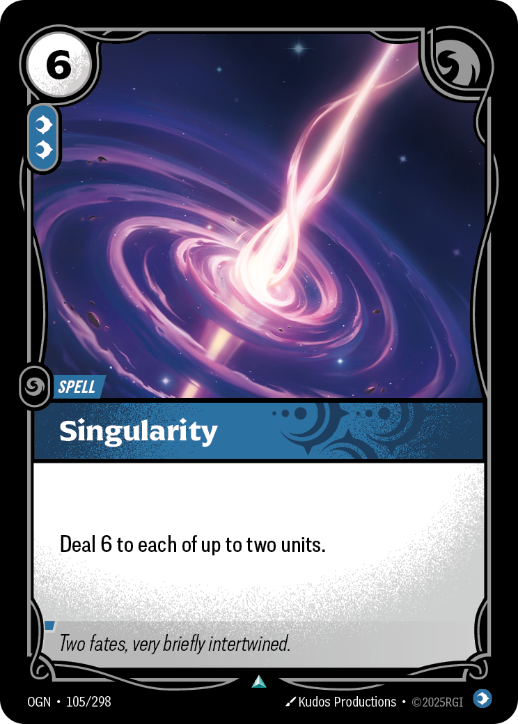 Singularity · OGN 105
