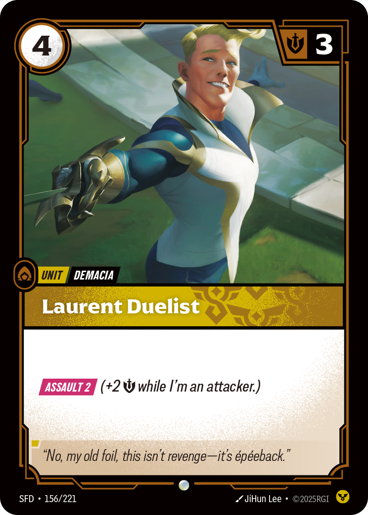 Laurent Duelist · SFD 156