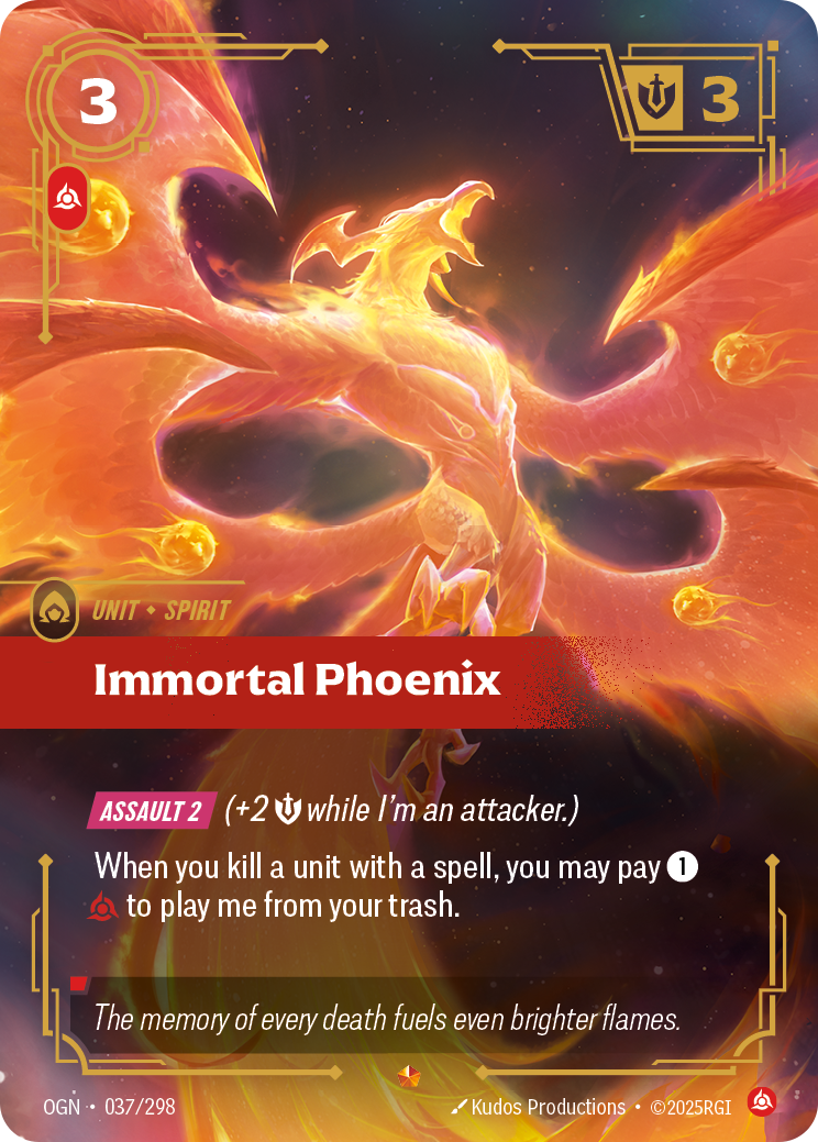 Immortal Phoenix · OGN 037