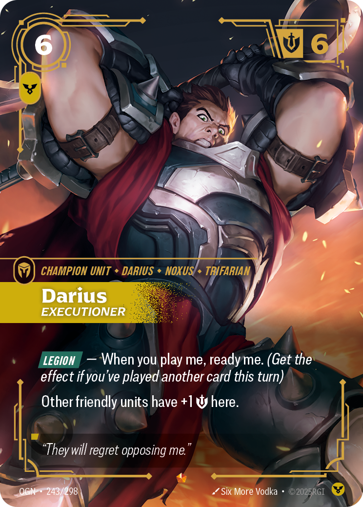 Darius, Executioner · OGN 243
