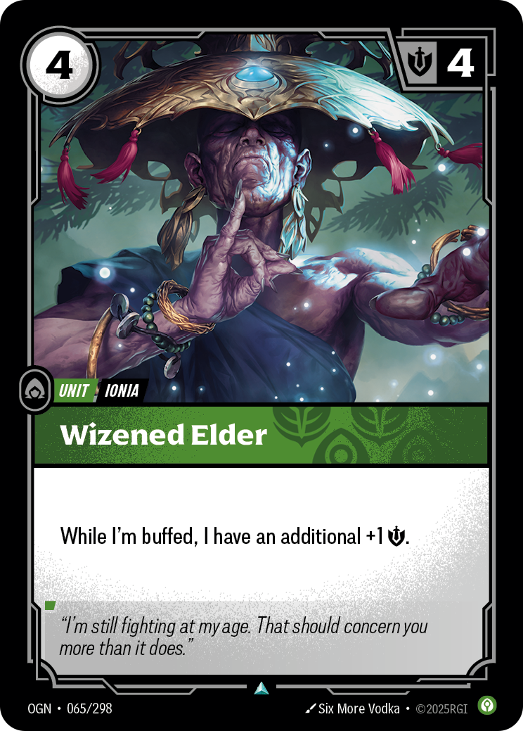 Wizened Elder · OGN 065
