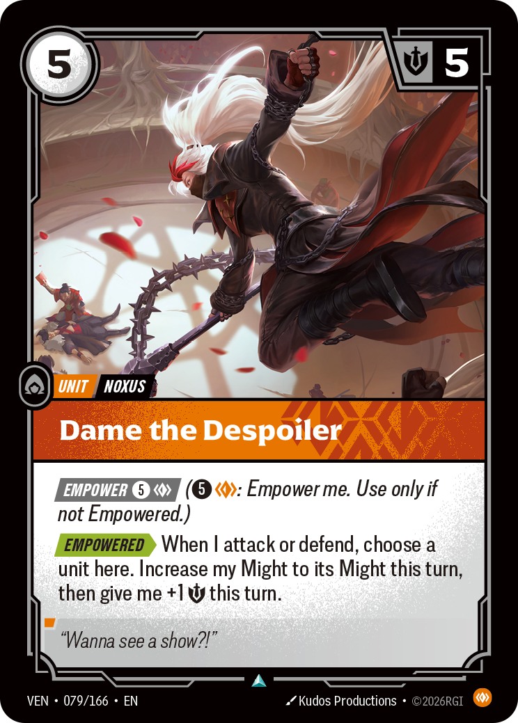Dame the Despoiler · VEN 079