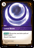 Lunar Boon · UNL 125