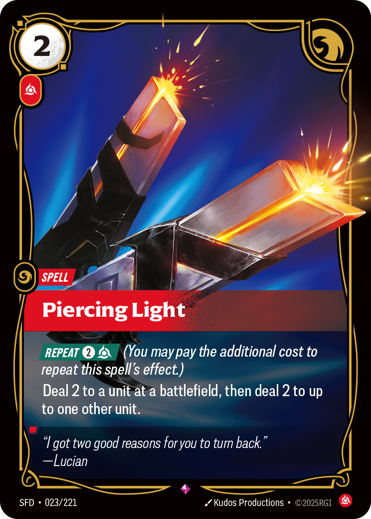 Piercing Light · SFD 023