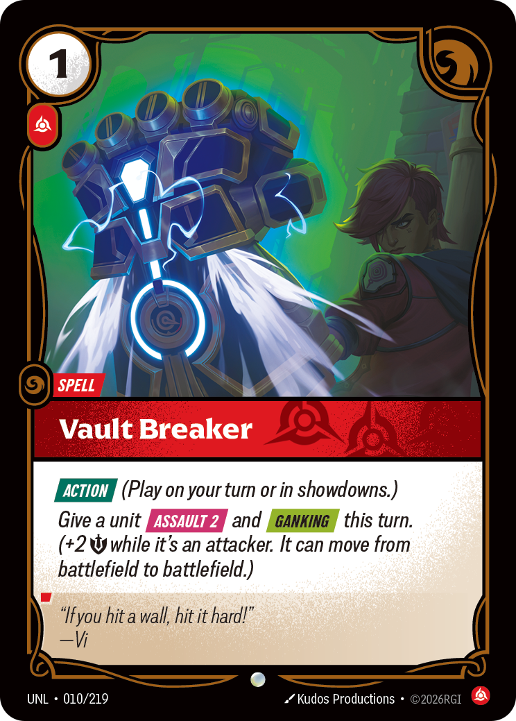 Vault Breaker · UNL 010