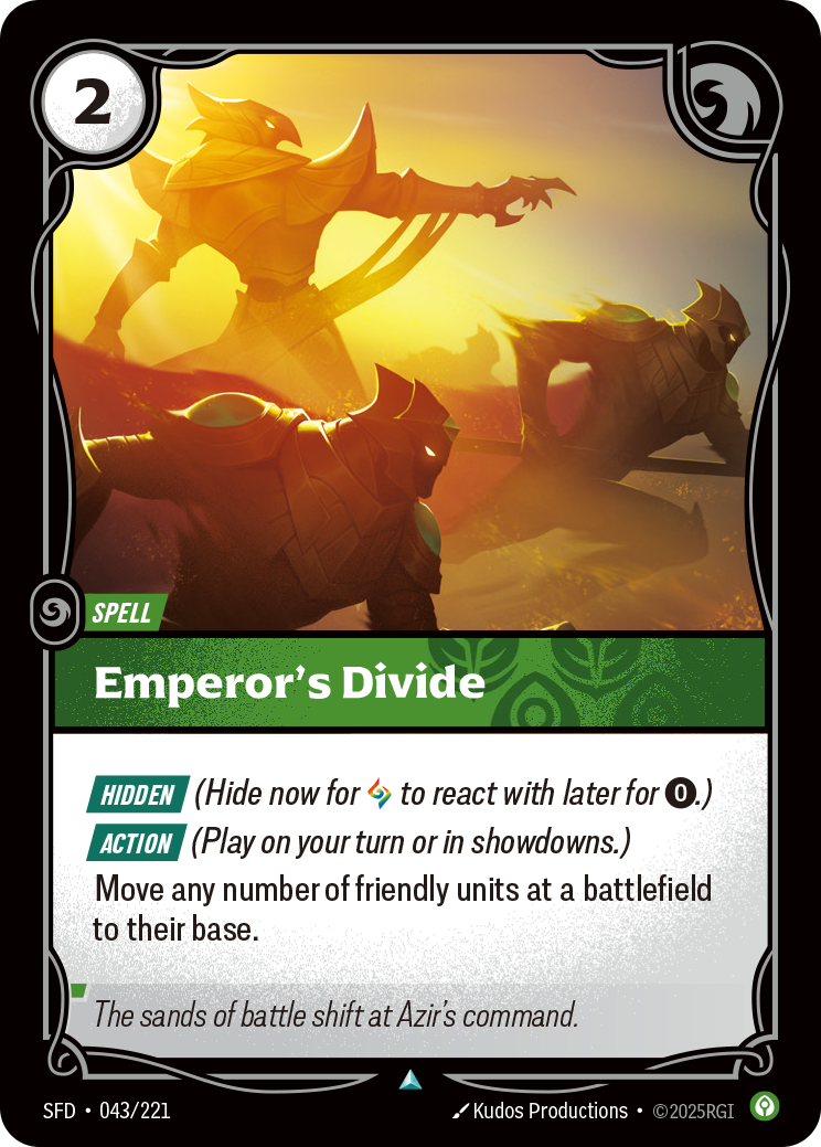 Emperor's Divide · SFD 043
