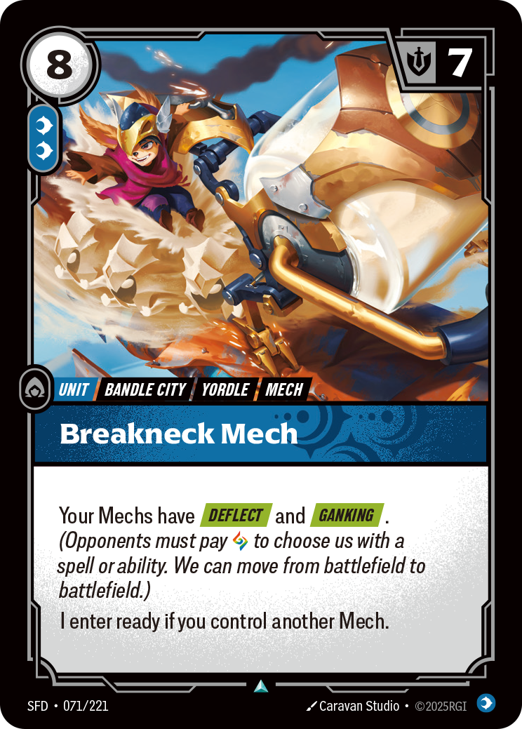Breakneck Mech · SFD 071