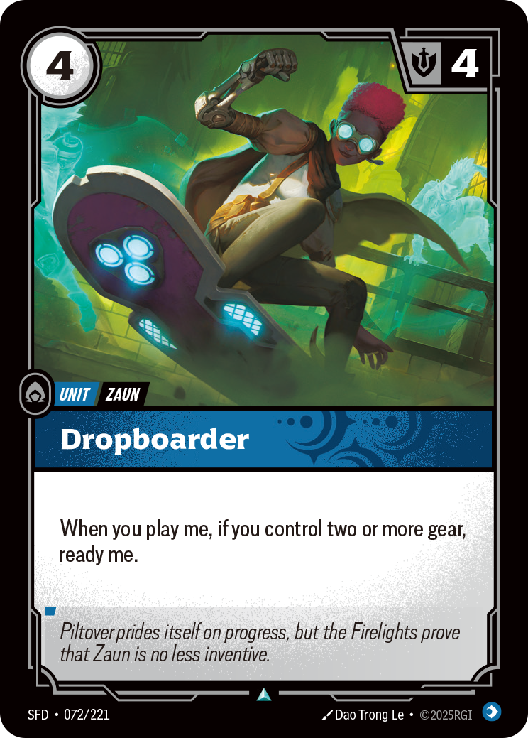 Dropboarder · SFD 072