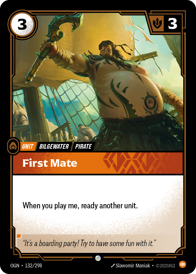 First Mate · OGN 132