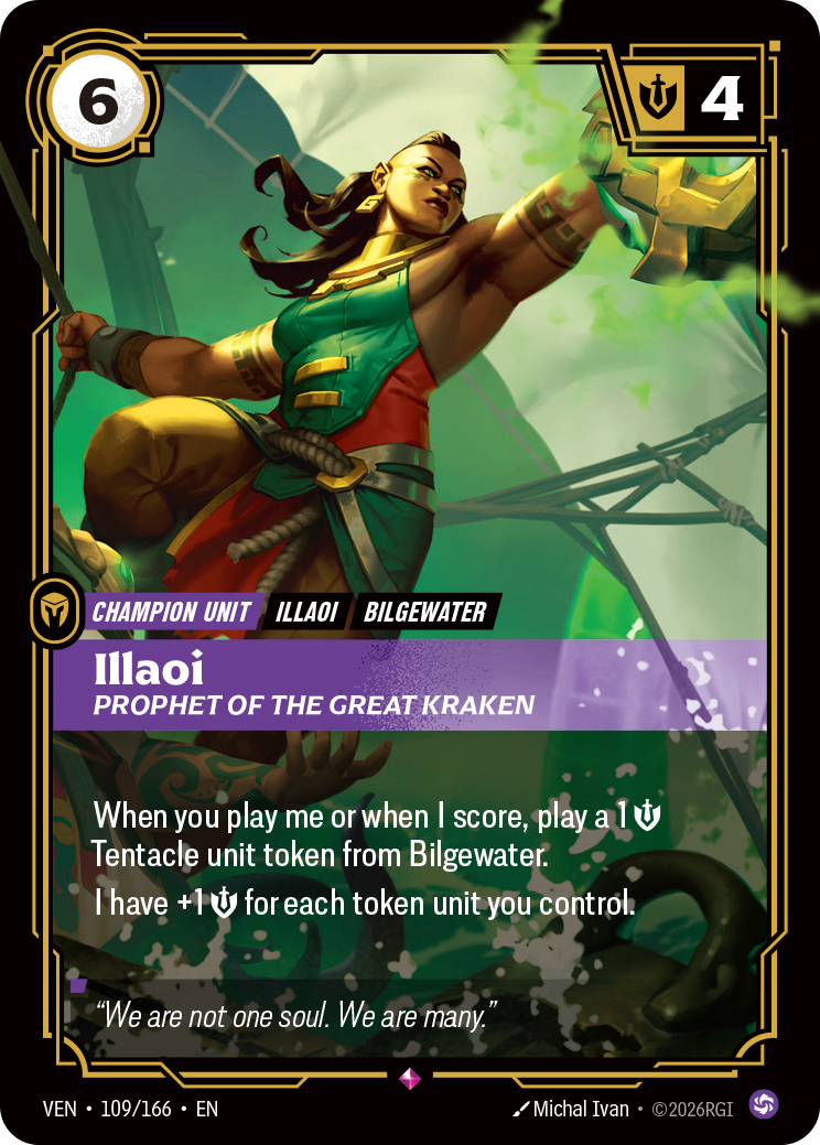 Illaoi, Prophet of the Great Kraken · VEN 109