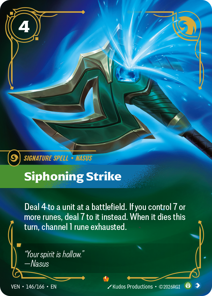 Siphoning Strike · VEN 146