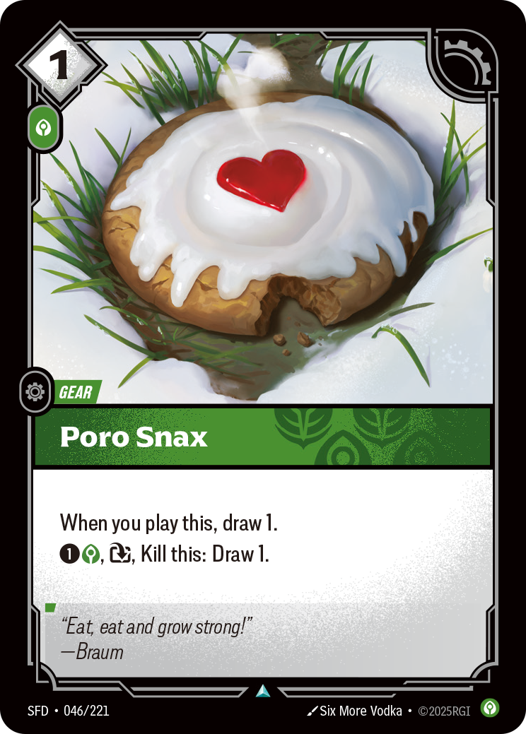 Poro Snax · SFD 046