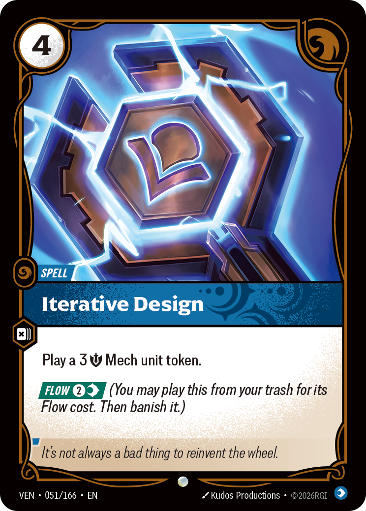 Iterative Design · VEN 051