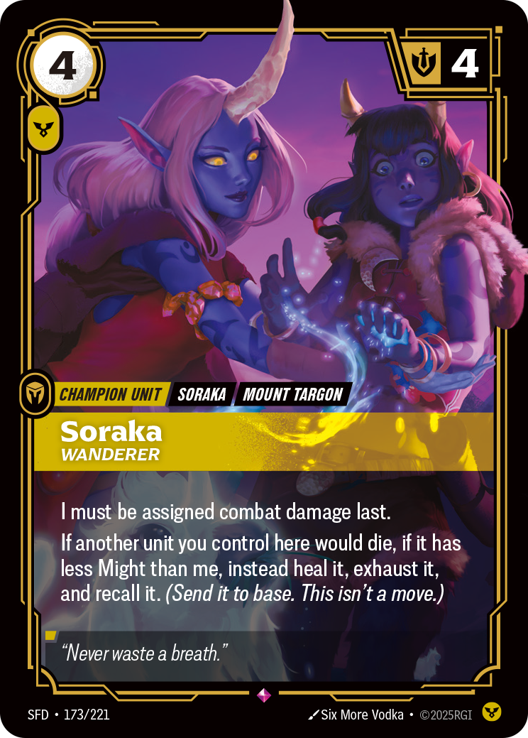 Soraka, Wanderer · SFD 173