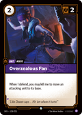 Overzealous Fan · SFD 128
