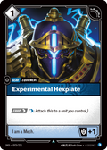 Experimental Hexplate · SFD 073
