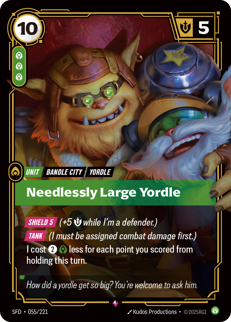 Needlessly Large Yordle · SFD 055