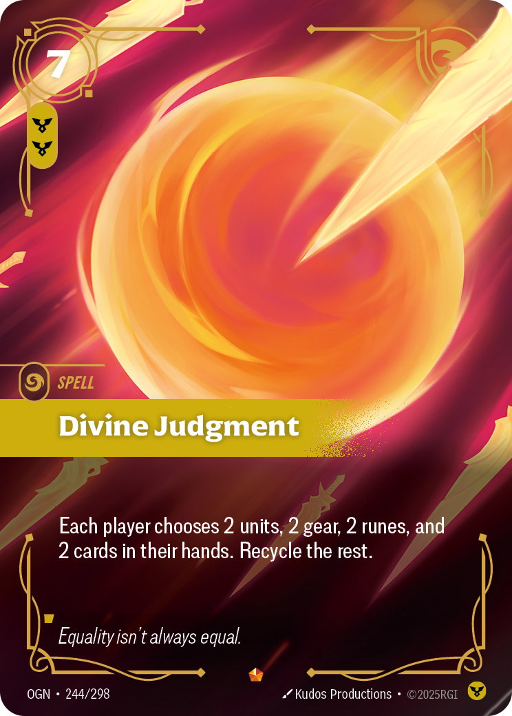 Divine Judgment · OGN 244