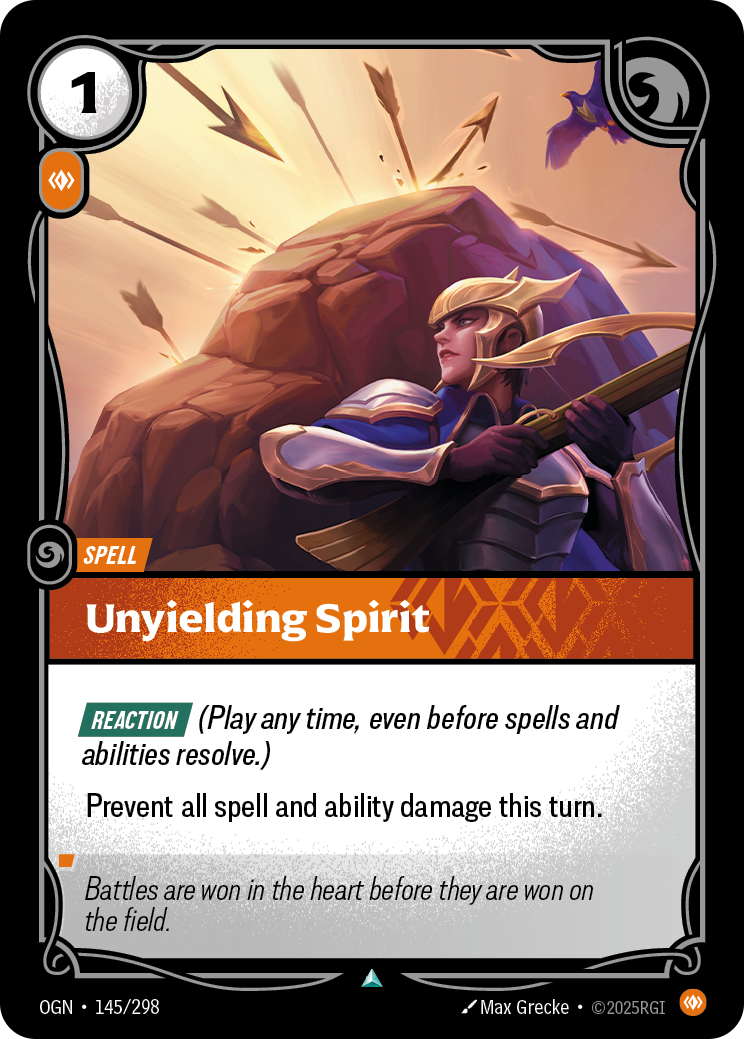 Unyielding Spirit · OGN 145