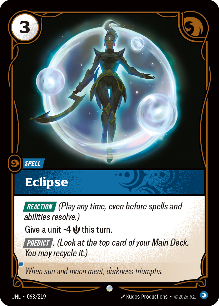 Eclipse · UNL 063