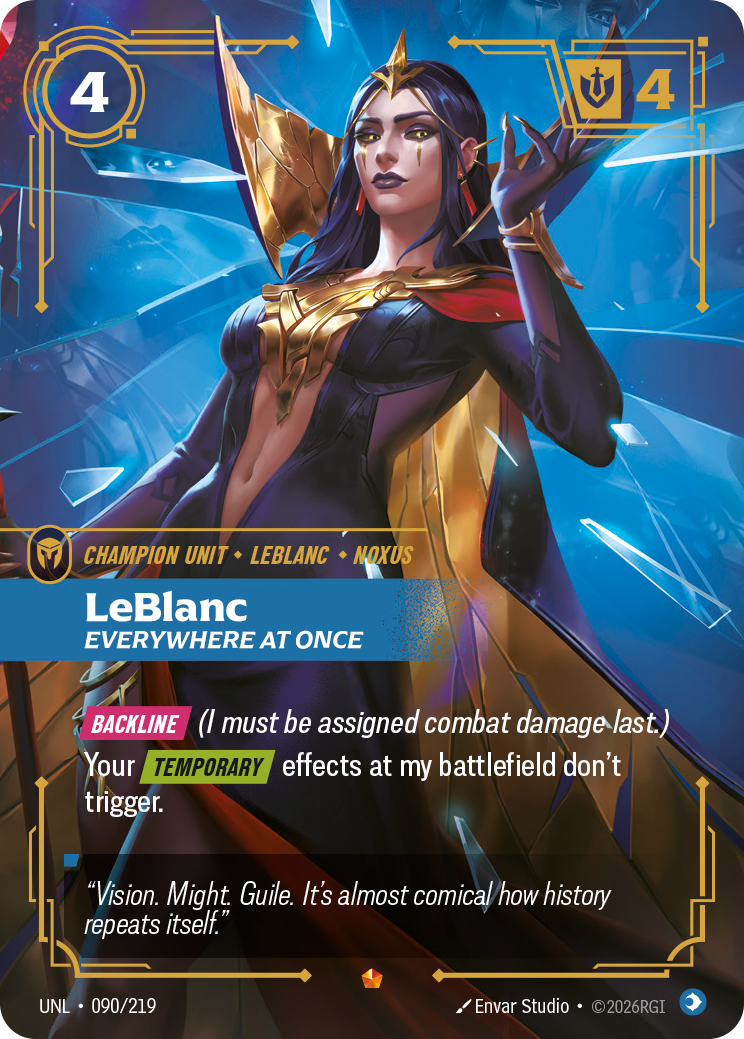 LeBlanc, Everywhere At Once · UNL 090
