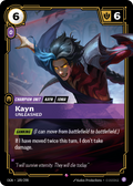 Kayn, Unleashed · OGN 189