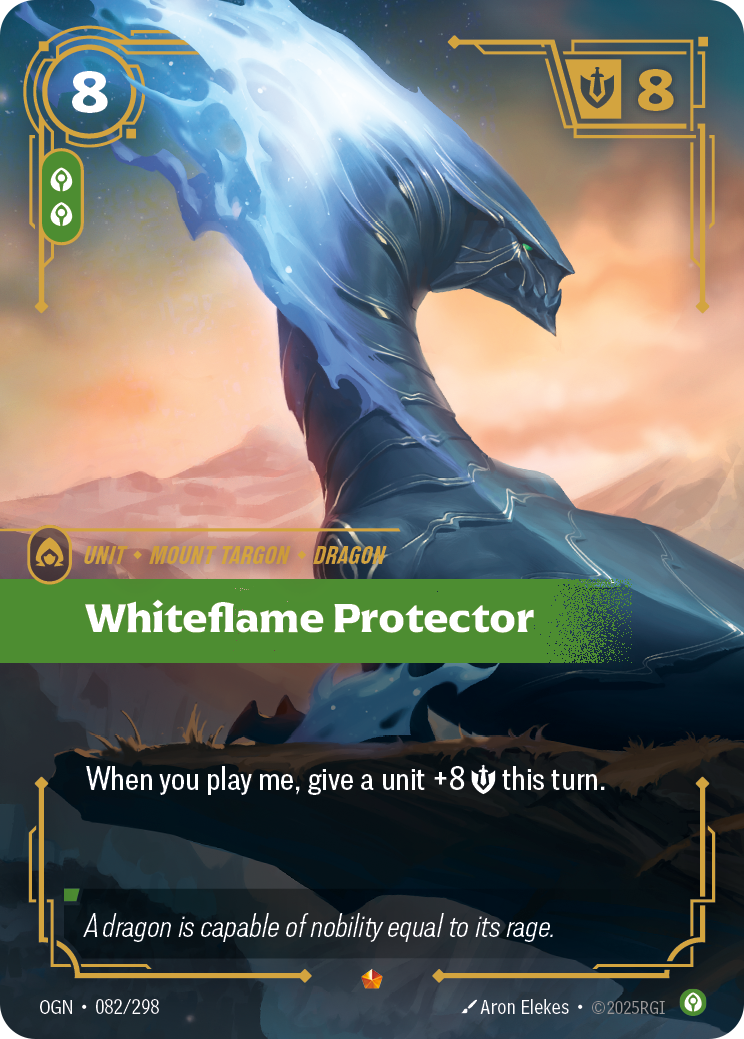 Whiteflame Protector · OGN 082