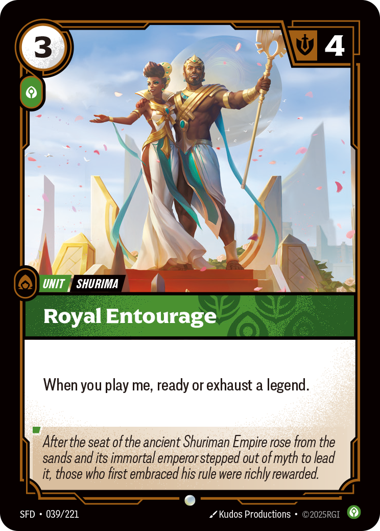 Royal Entourage · SFD 039