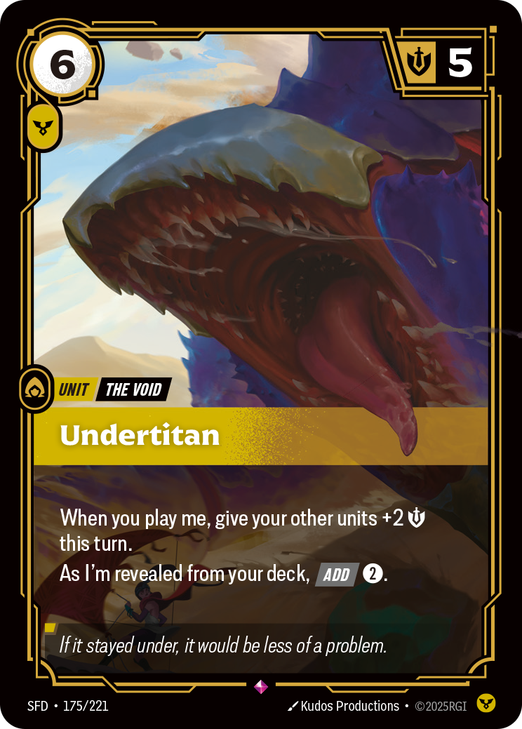 Undertitan · SFD 175