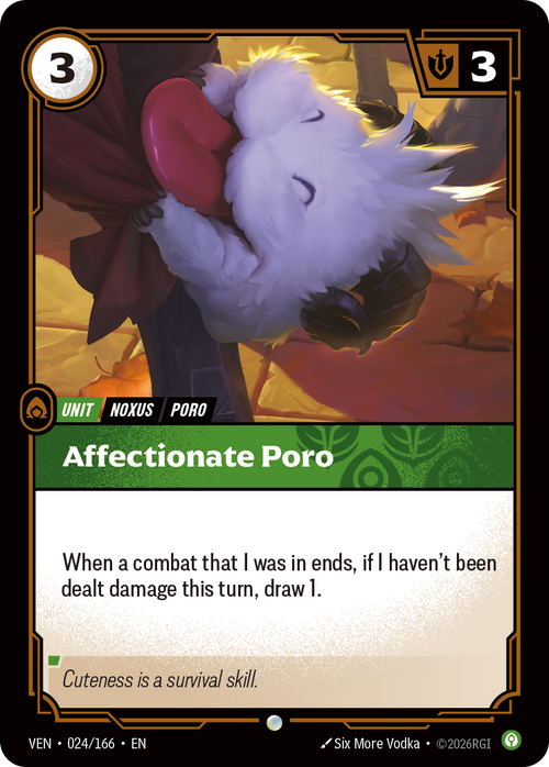 Affectionate Poro · VEN 024