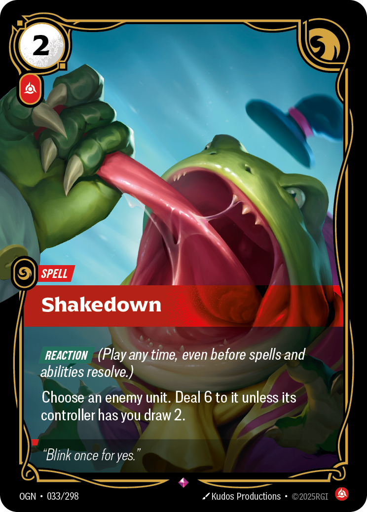 Shakedown · OGN 033