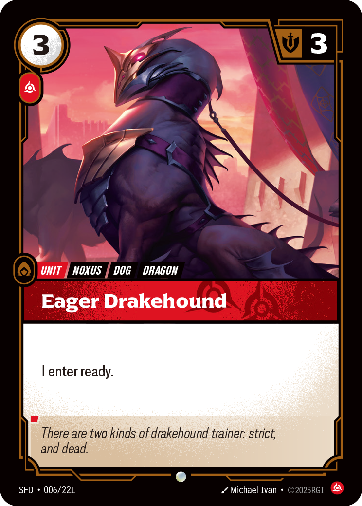 Eager Drakehound · SFD 006
