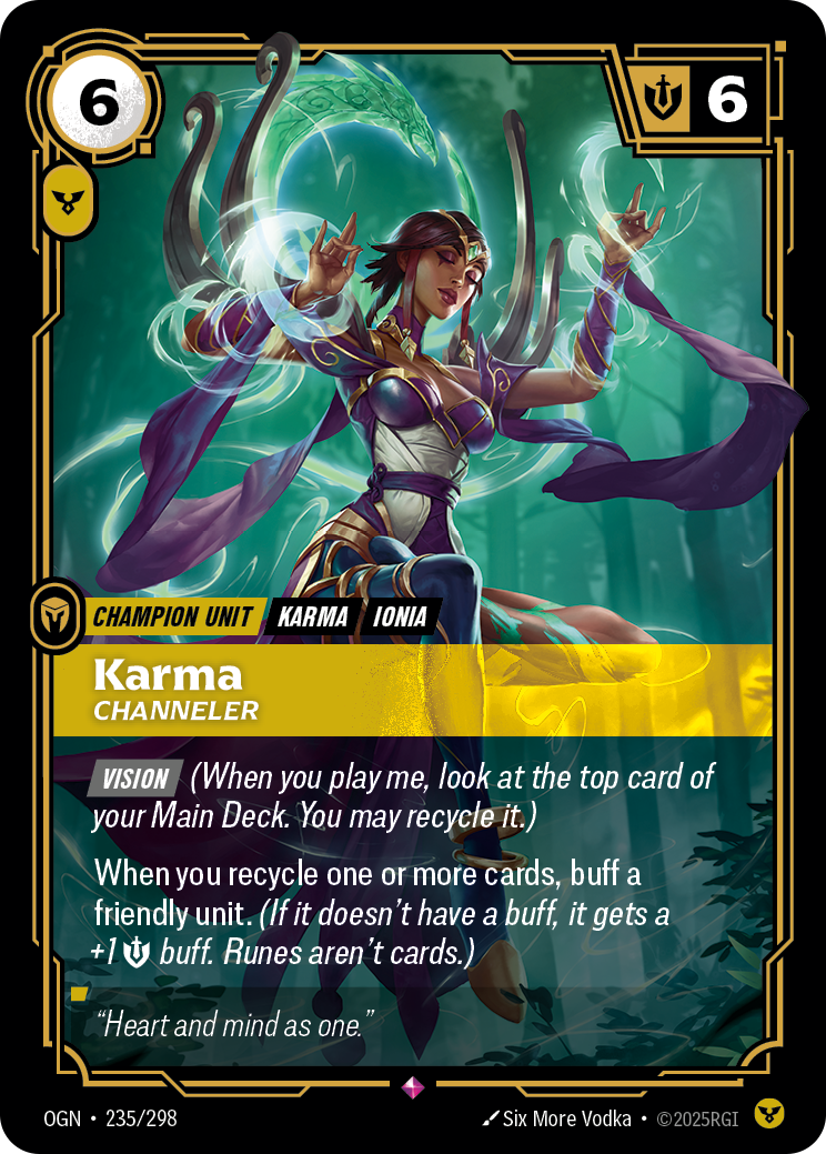 Karma, Channeler · OGN 235