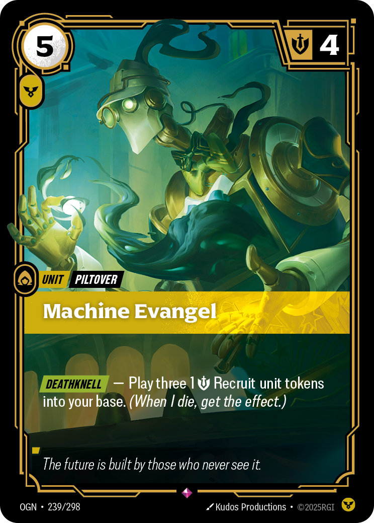 Machine Evangel · OGN 239