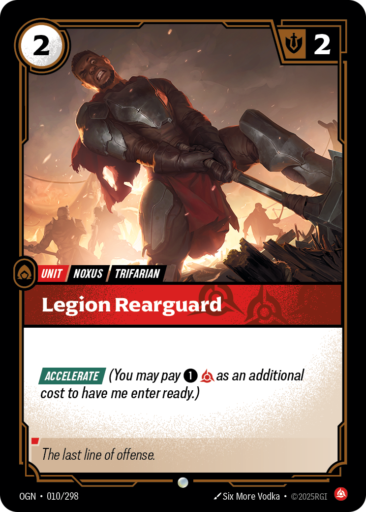 Legion Rearguard · OGN 010