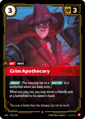 Grim Apothecary · UNL 021