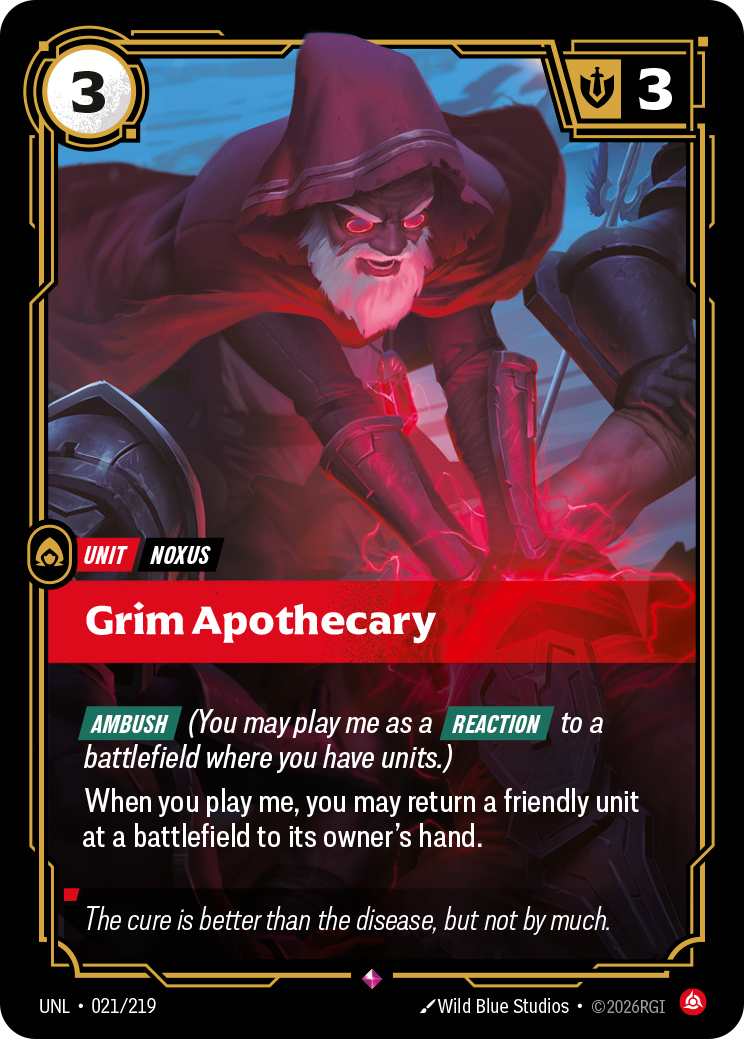 Grim Apothecary · UNL 021