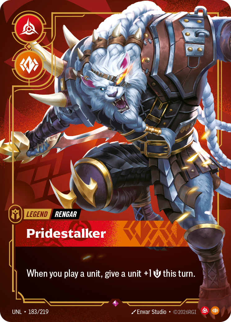 Rengar, Pridestalker · UNL 183