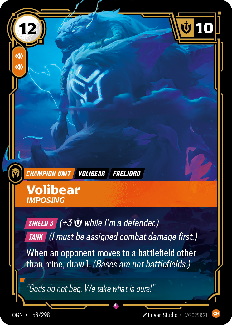 Volibear, Imposing · OGN 158