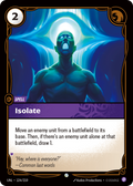 Isolate · UNL 124