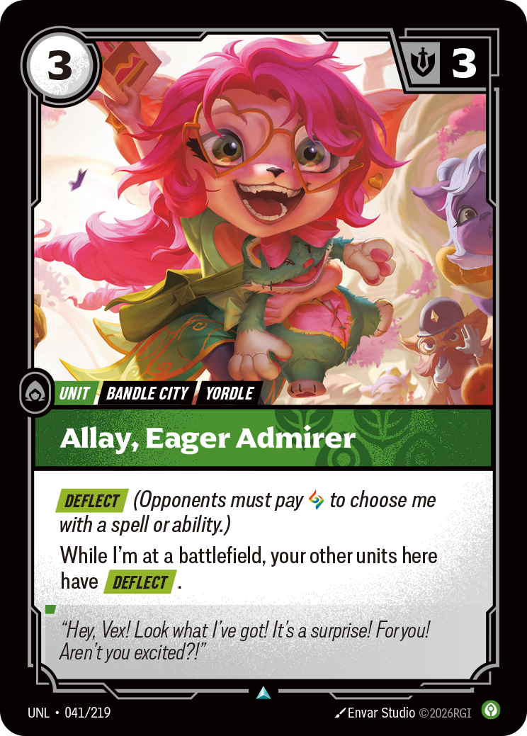 Allay, Eager Admirer · UNL 041