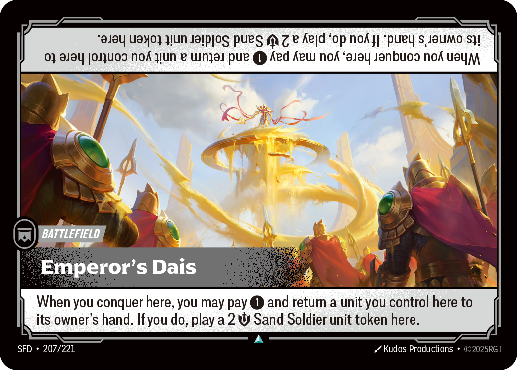 Emperor's Dais · SFD 207
