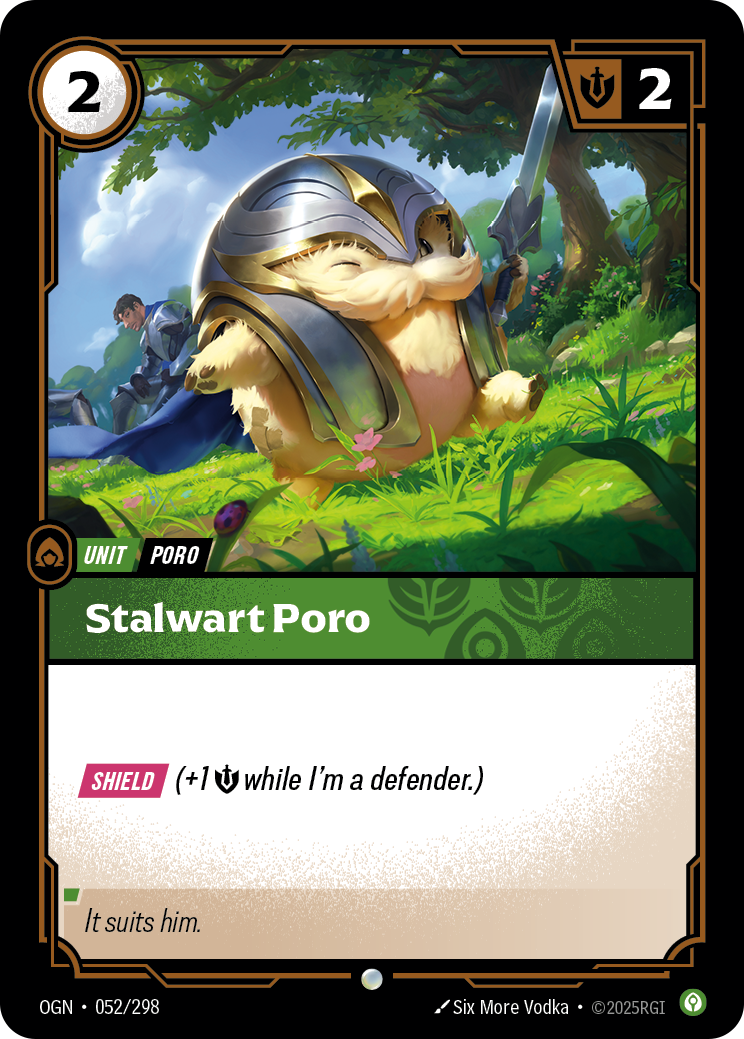 Stalwart Poro · OGN 052