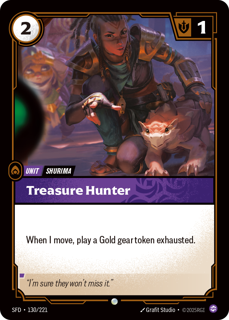 Treasure Hunter · SFD 130