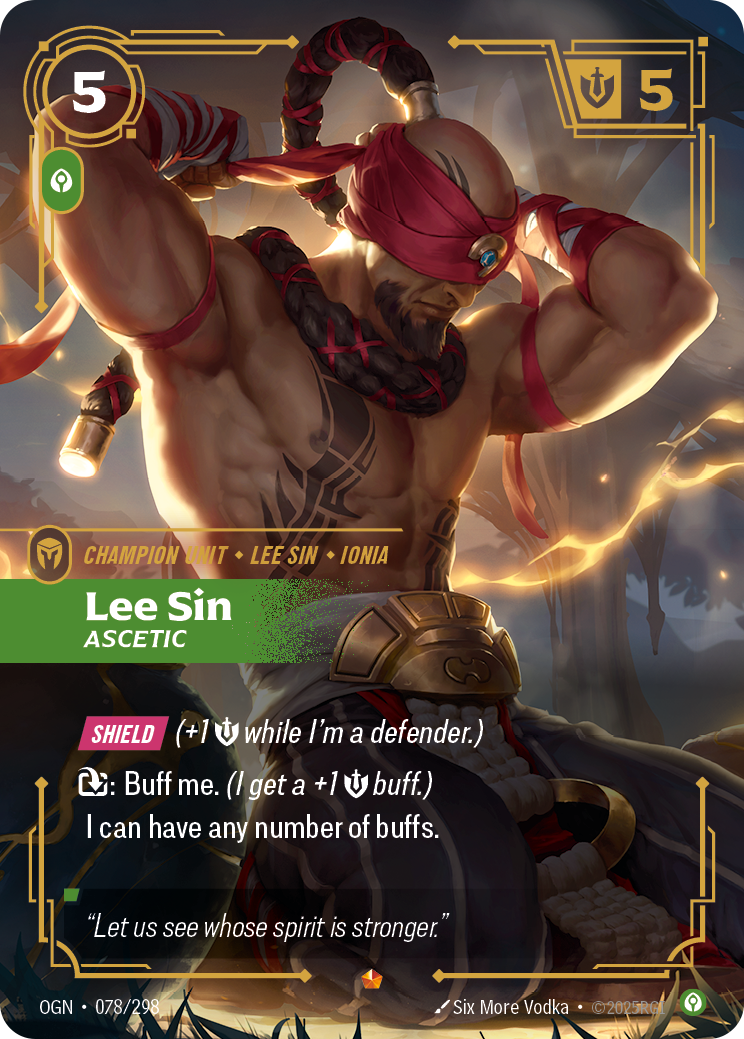 Lee Sin, Ascetic · OGN 078